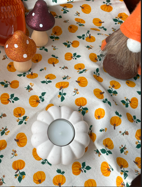 Pumpkin Candle Holder
