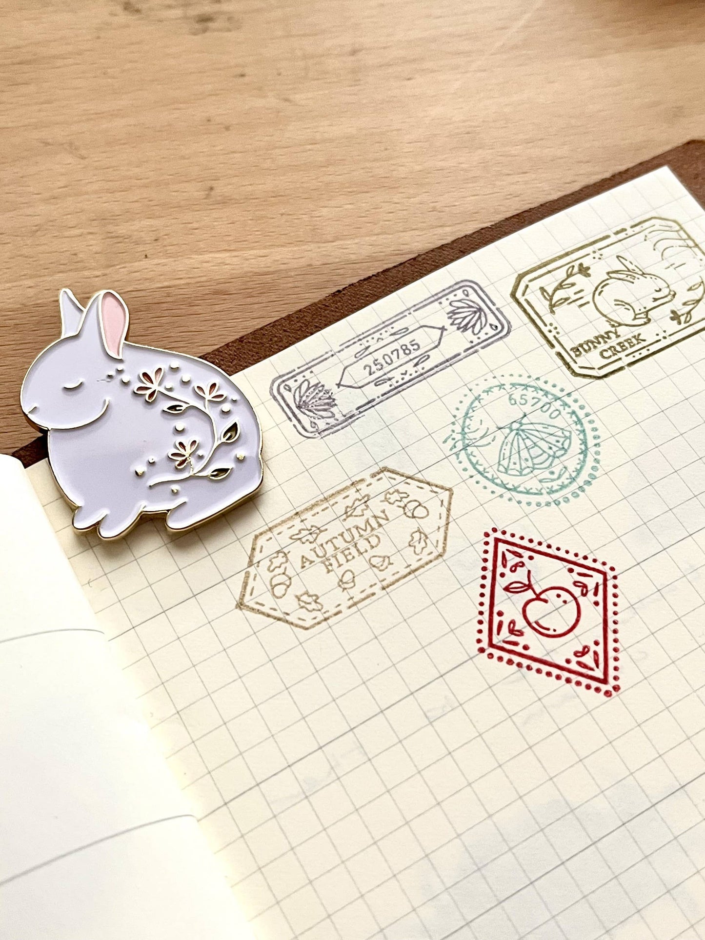 Woodland Stamps Set